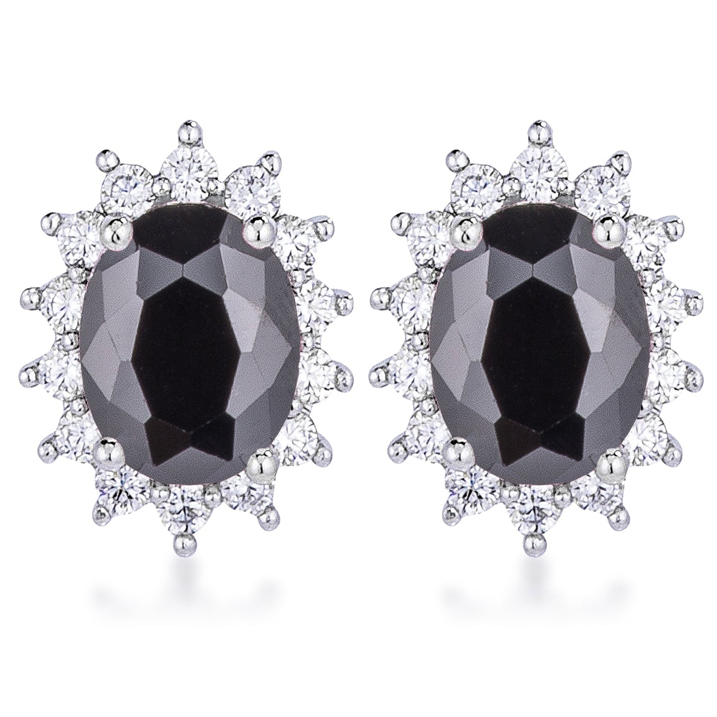Petite Royal Oval Earrings