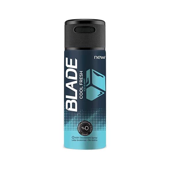 Blade Deo Cool Fresh Paraben-Free Deodorant - Natural, Aluminum-Free, Stain-Free, 5.07 fl oz