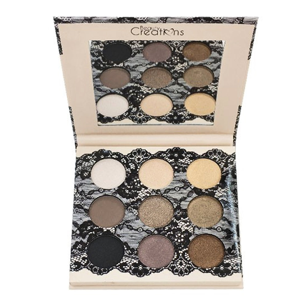 BEAUTY CREATIONS Boudoir Shadows 9 Shades Eyeshadow Palette - B -  B