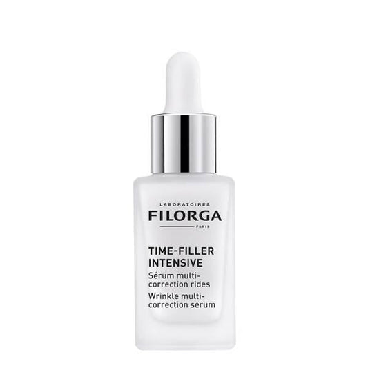 Filorga Time Filler Intensive Anti-Wrinkle Serum: Smooth Fine Lines, Hydrate & Rejuvenate | Hyaluronic Acid Face & Neck Treatment, 30ml