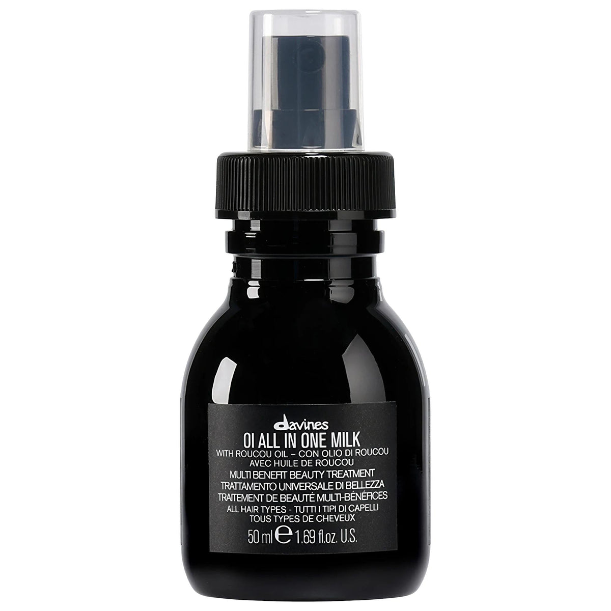 Mini OI Leave-in Hair Treatment Milk - Hydrating, Frizz Control & Thermal Protection up to 446°F