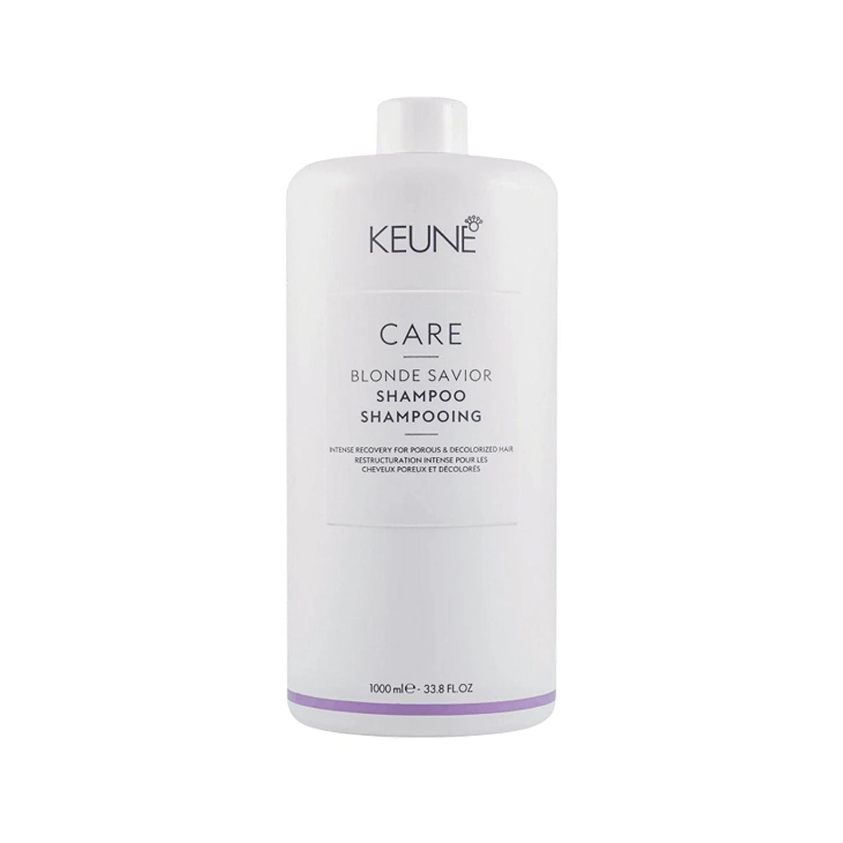 Keune Care Blonde Savior Shampoo: 1000ml Professional Hair Repair for Blonde & Bleached Hair