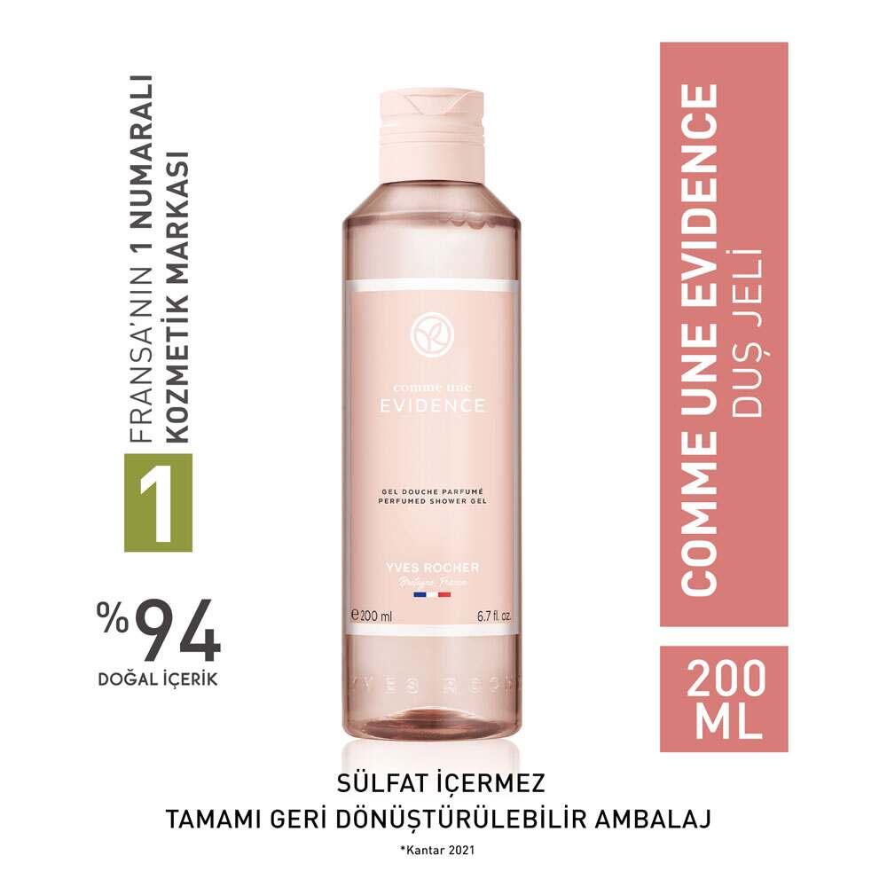 Comme une Evidence Scented Shower Gel - Gentle, Long-Lasting Fragrance for All Skin Types - 200 ml