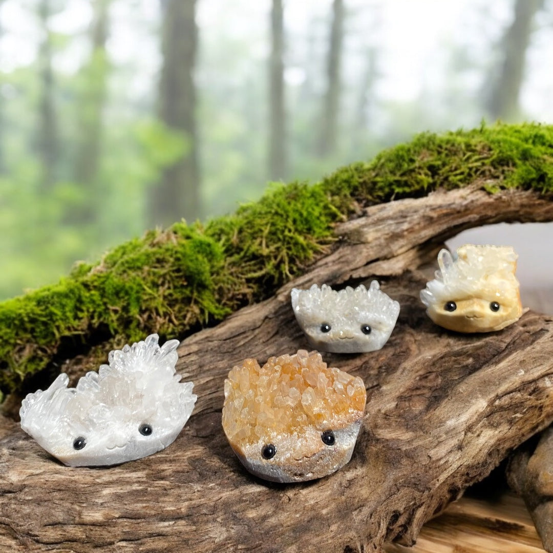 Sparkle Geode Buddy & Crystal Cluster Rock Friends
