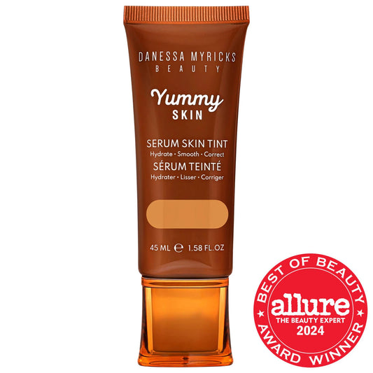 Danessa Myricks Yummy Skin Soothing Serum Skin Tint Foundation with Peptides + Ceramides - Hydrating Makeup for Natural Dewy Coverage