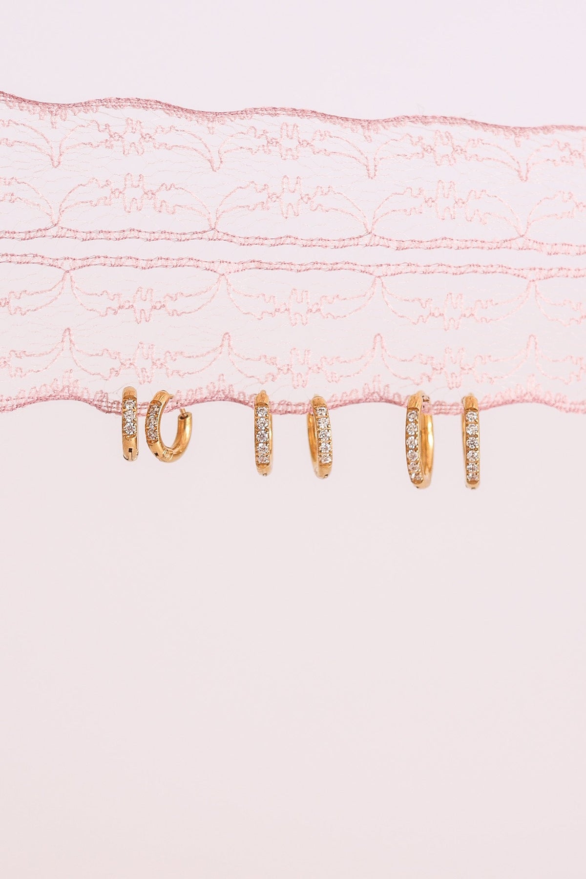 Micro Crystal Hoop