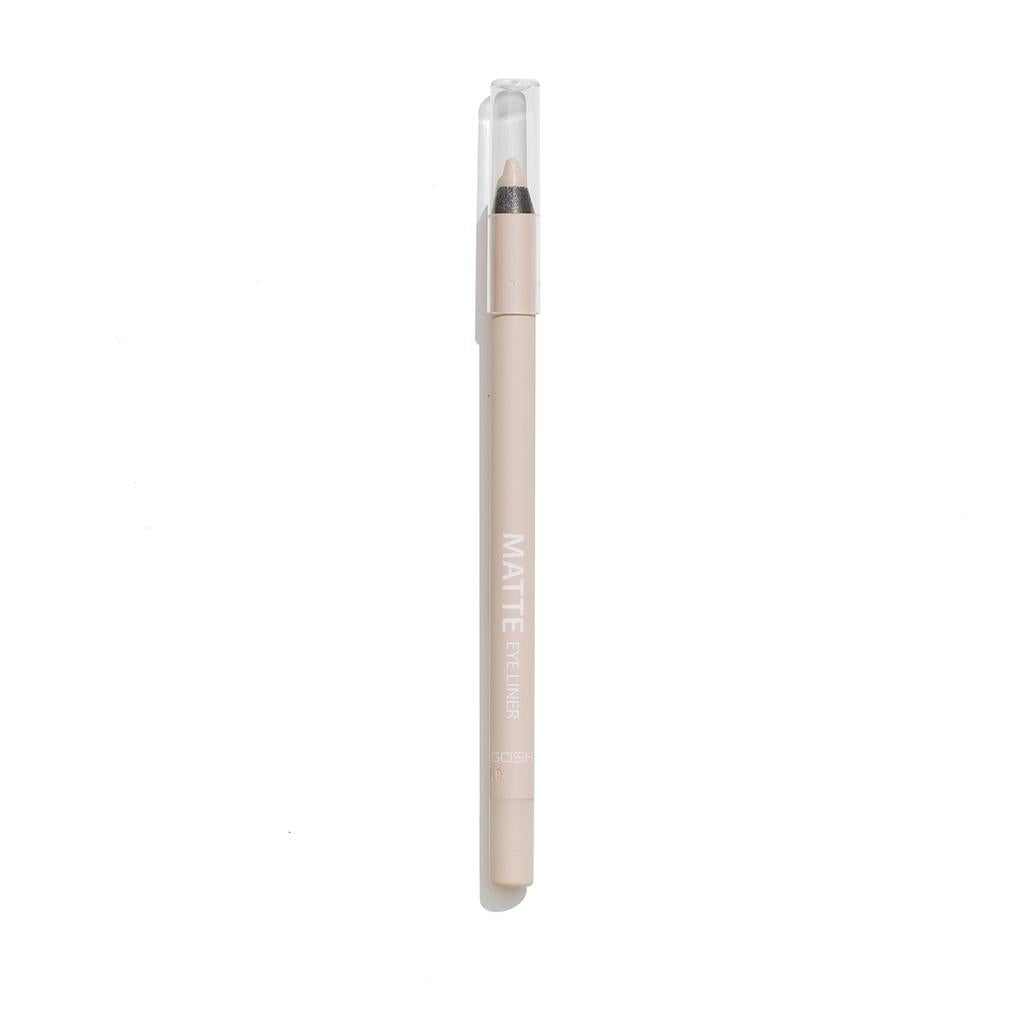 Gosh Matte Eyeliner Pencil in 013 Nude for a Bright Eye Look