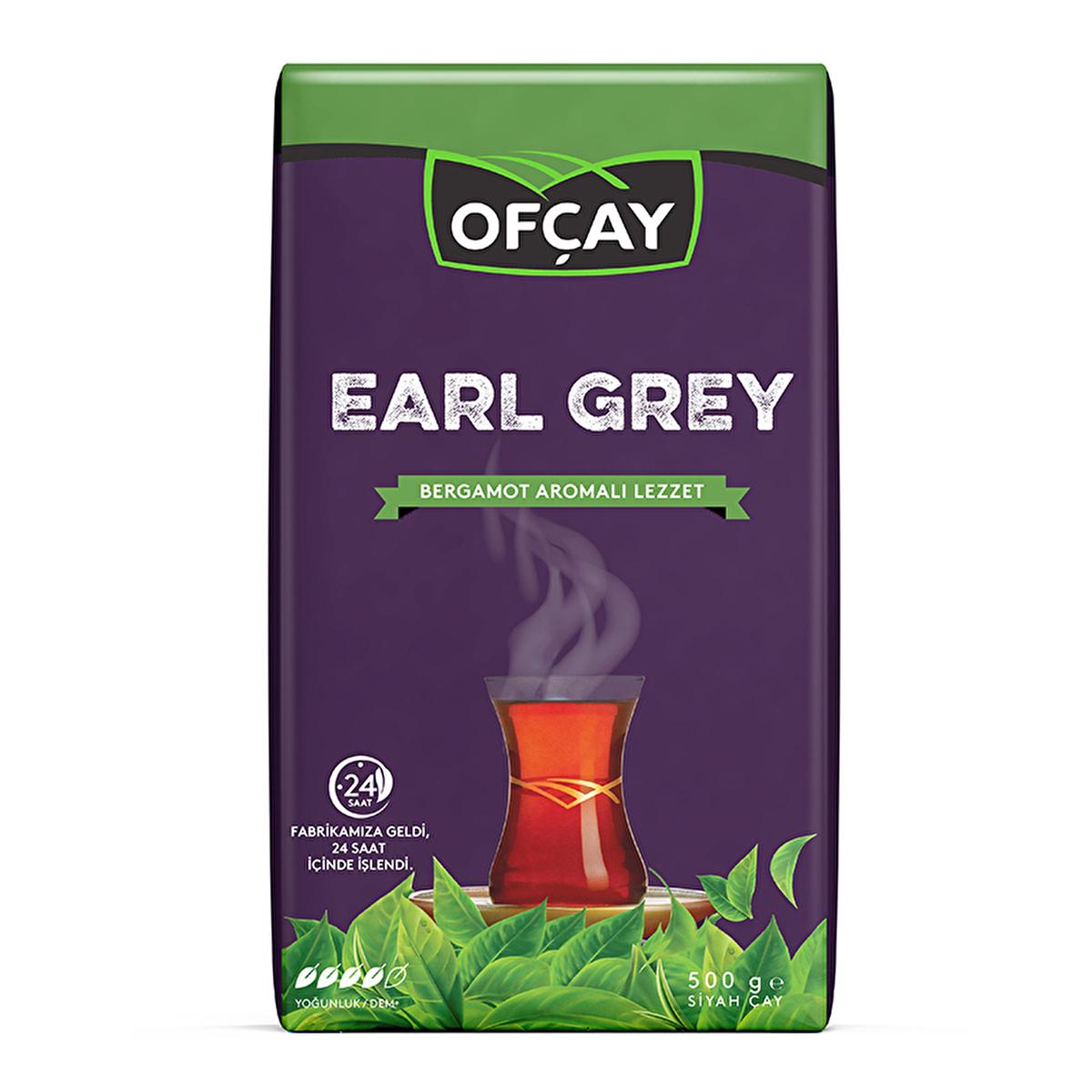 Of�ay Earl Grey Tea: Indulge in Aromatic Bergamot Infused Loose Leaf Black Tea - 500g