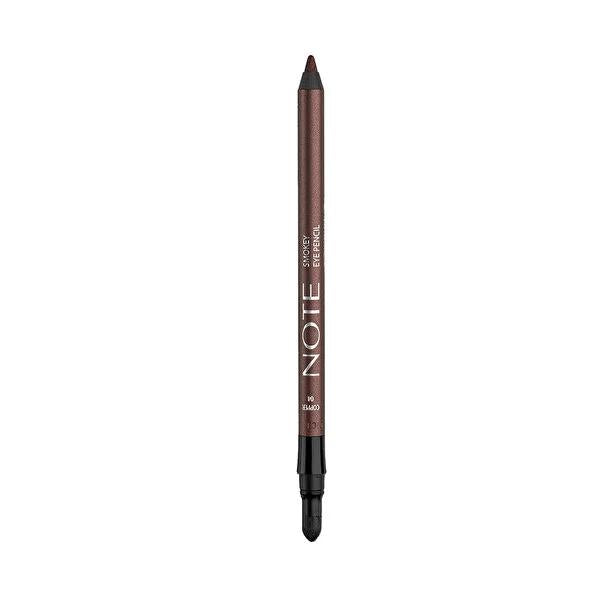 Note Cosmetics Waterproof Eyeliner with Applicator - Smokey Eye Makeup, Long-Lasting, Double-Ended Eye Pencil