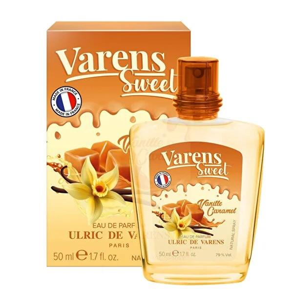 Ulric De Varens Sweet Vanilla Caramel Eau de Parfum: Long Lasting Gourmand Fragrance for Women
