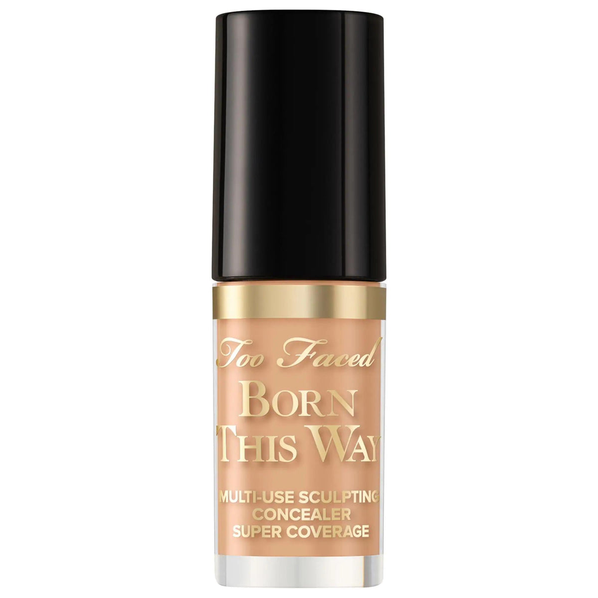 Born This Way Mini Full Coverage Multi-Use Concealer: Natural Finish, Hydrating, Vegan & Cruelty-Free for Contouring, Highlighting & Retouching