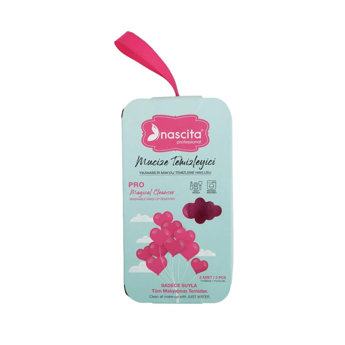 Nascita Washable Makeup Remover Towel Set of 2