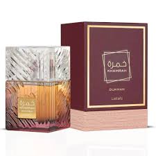 Khamrah Dukhan By Lattafa For Men And Women. Perfume By For Kid