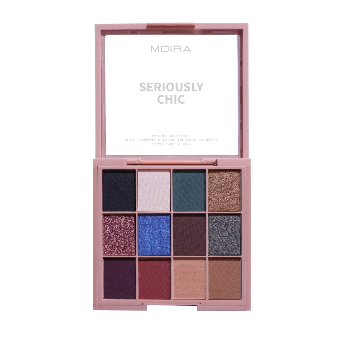 MOIRA Pressed Pigments Palette - Seriously Chic -  Seriously Chic