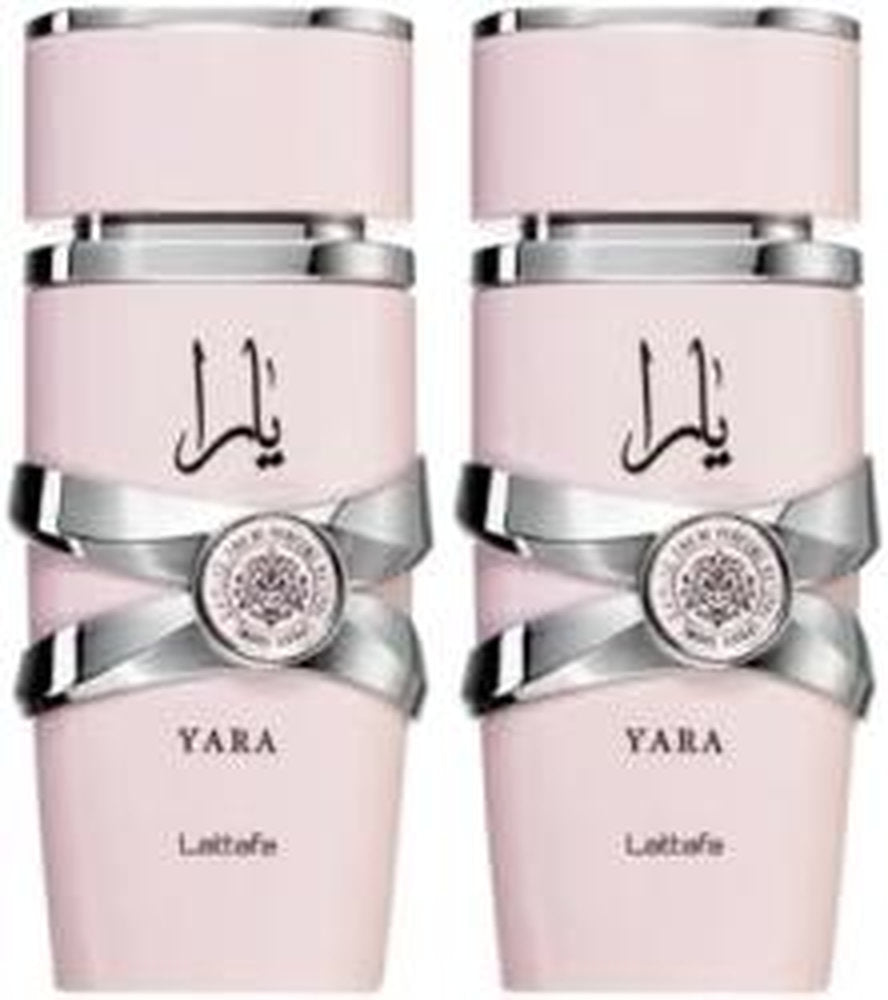 Gift/Set Bundle Lattafa Yara Pack Of 2 Piece Yara 100Ml Edp Yara 100Ml Edp For Women. Designer:Lattaf Perfume By Lattafa For Women