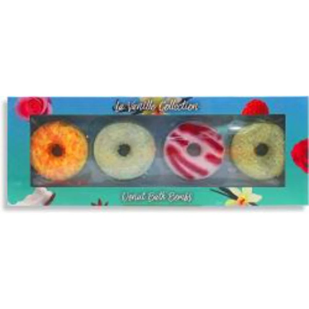 Gift/Set Nb Bath Bomb Donut Vinilla Aqua By New Brand4 Pcs. For Women. Designer:New Bran Perfume By New Brand For Women