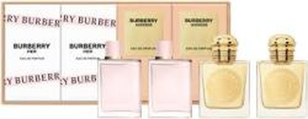 Gift/Set Burberry 4Pcs : .2 X 5Ml Goddess Spl 2 X 5Ml Burberry Her Spl Women. Designer:Burberr Perfume By Burberry For Women