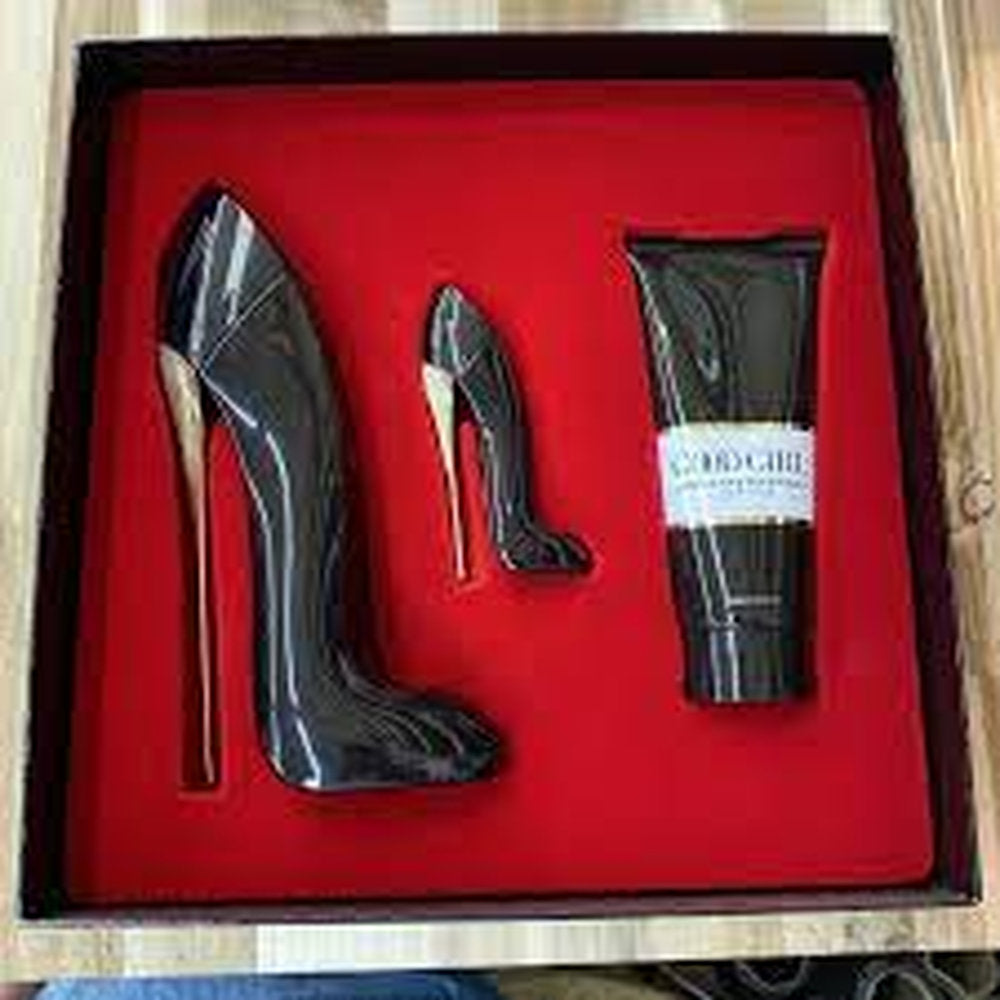 Gift/Set Good Girl By Carolina Herrera 3 Pcs. 2.7 Fl Perfume By Carolina Herrera For Women