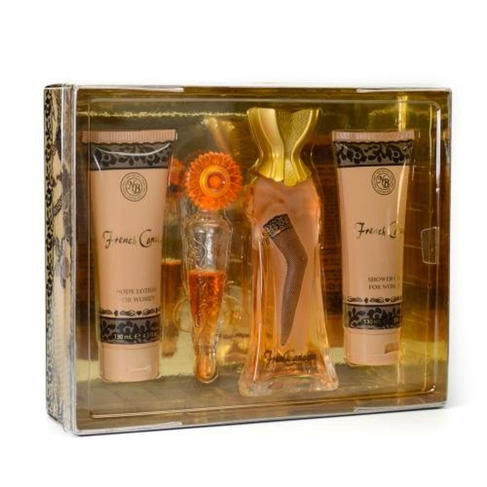 Gift/Set French Cancan 4 Pcs. 3.3 Fl Perfume By New Brand For Women