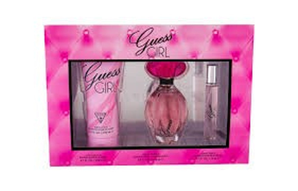 Gift/Set Guess Girl By Guess 3 Pcs. 3.4 Fl Perfume By Guess For W