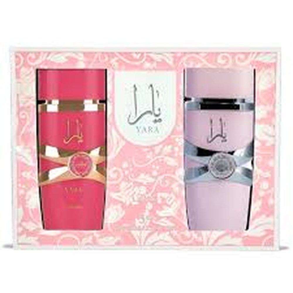 Lattafa Yara 5Th Anniversary Set : Yara 3.4 Edp + Yara Candy 3.4 Edp Women. Perfume By For Kid