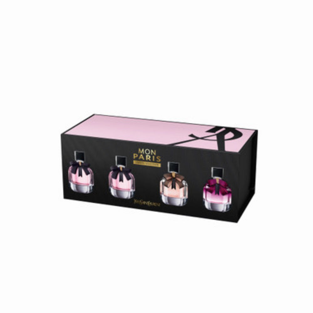 Ysl Mon Paris 4 Pcs Miniature Set Women : 7.5Ml Miniature Set:Mon Paris Edp + Mon Paris Edp + Mon Paris Lumiere Edt + Mon Paris For Women. Perfume By For Women