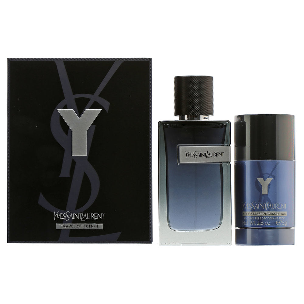 Gift/Set Y By Yves Saint Laurent 2 Pce 3.4 Edp + 10 Ml Edp For Men. Designer:Yves Saint Lauren Perfume By Yves Saint Laurent For Men