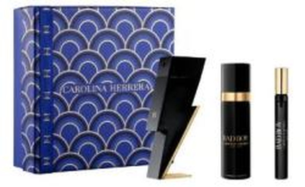 Gift/Set Carolina Herrera Bad Boy 3 Pcs. 3Pc Set(3. Perfume By Carolina Herrera For M