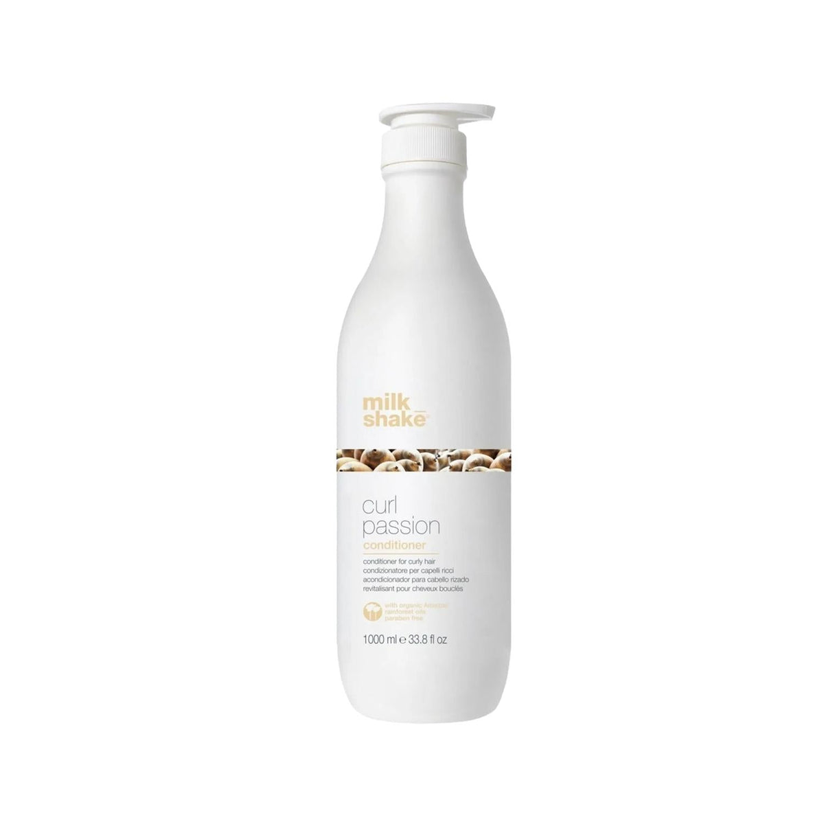milk_shake Curl Passion Curl Enhancing Shampoo - 1000ml for Defined Curls, Curly Hair Care