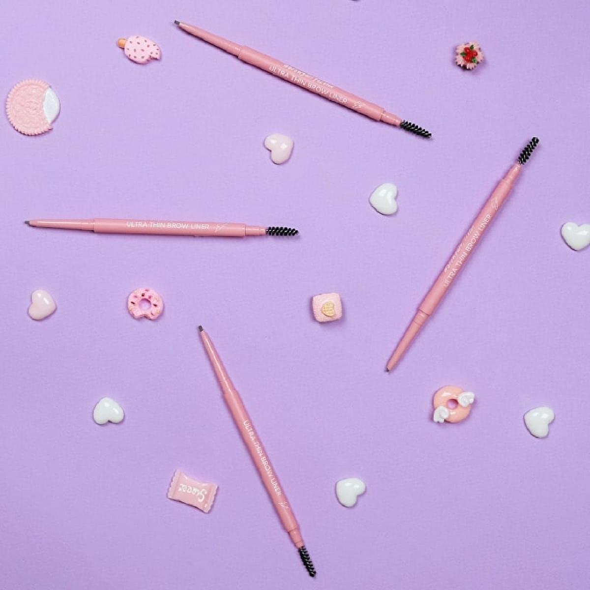 Soda Ultra Thin Brow Liner - Precise Eyebrow Definition, Long-Lasting Formula, Natural Colors