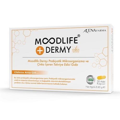 Moodlife Probiotic Supplement with Zinc - 30 Capsules for Gut Health & Immune Support