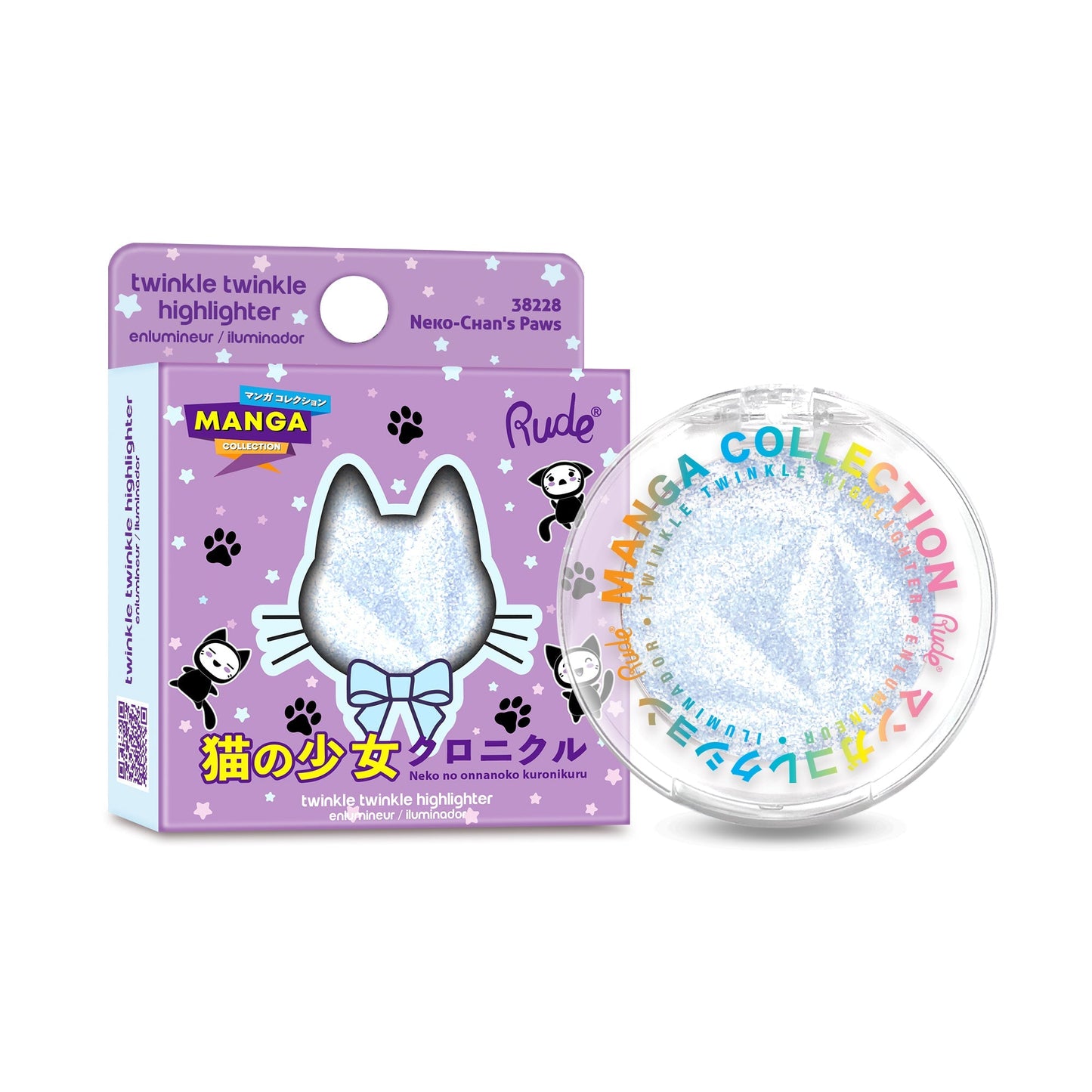 RUDE Manga Collection Twinkle Twinkle Highlighter - Neko-Chan's Paws