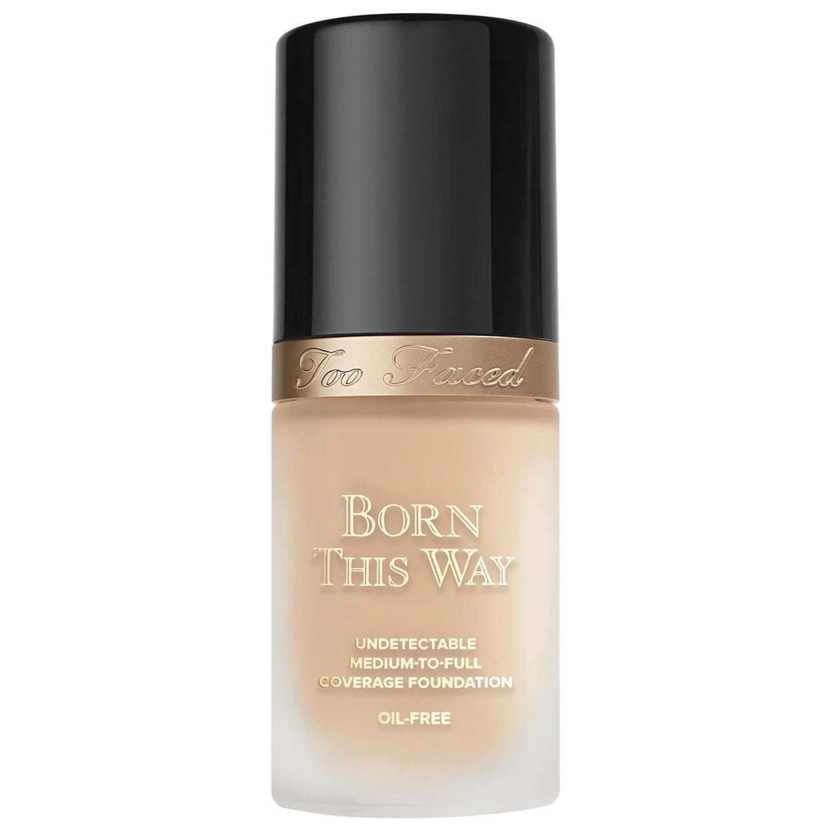 Too Faced Born This Way Natural Finish Longwear Liquid Foundation - Oil-Free, Vegan, Cruelty-Free Makeup for Flawless Coverage
