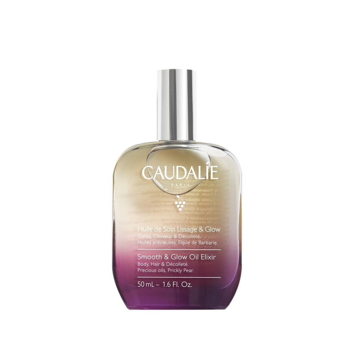 Caudalie Smooth & Glow Oil Elixir Face Oil for Nourished, Glowing Skin - 50ml Luxury Skincare