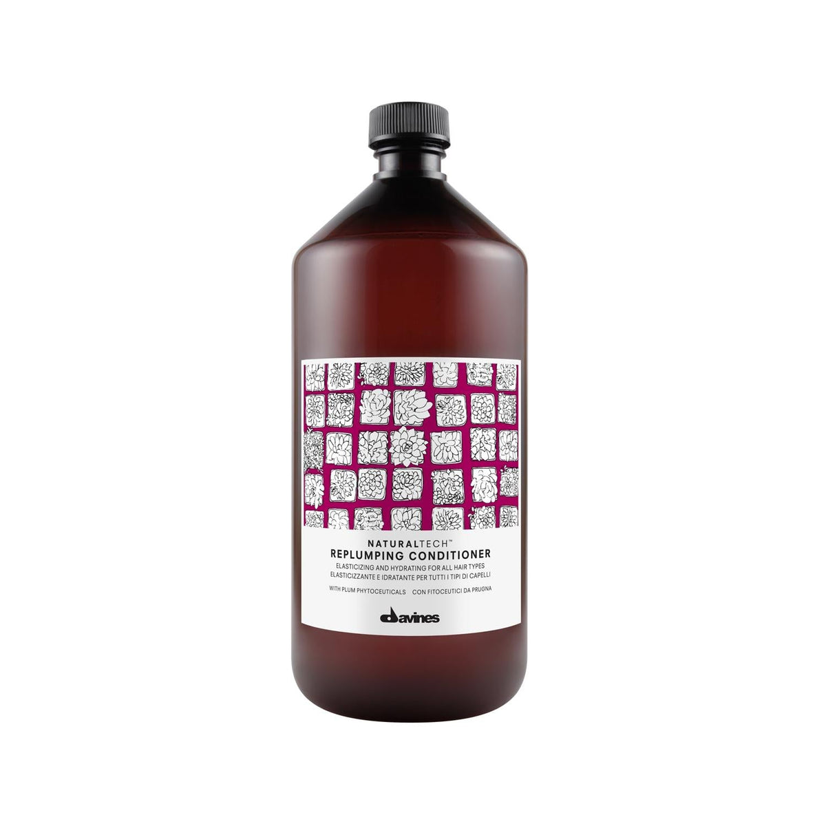 Davines Intensive Hydrating Hair Conditioner 1000ml - Moisturizing & Elasticity Treatment for Dry & Damaged Hair
