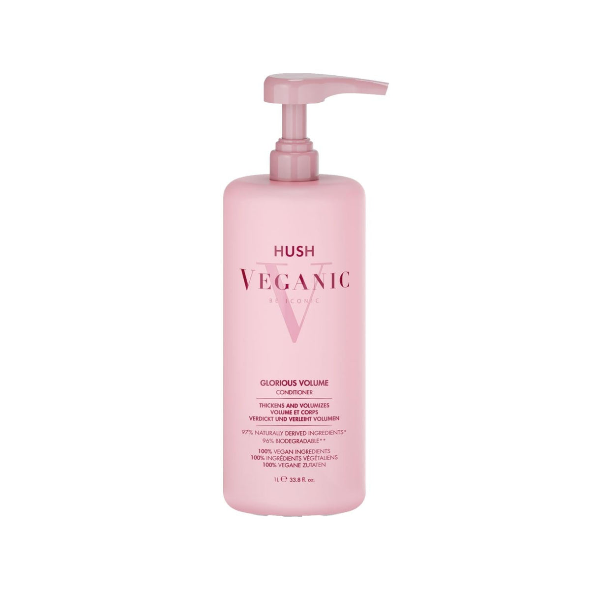Hush Veganic Glorious Volume Conditioner for Fine Hair 1000 ml