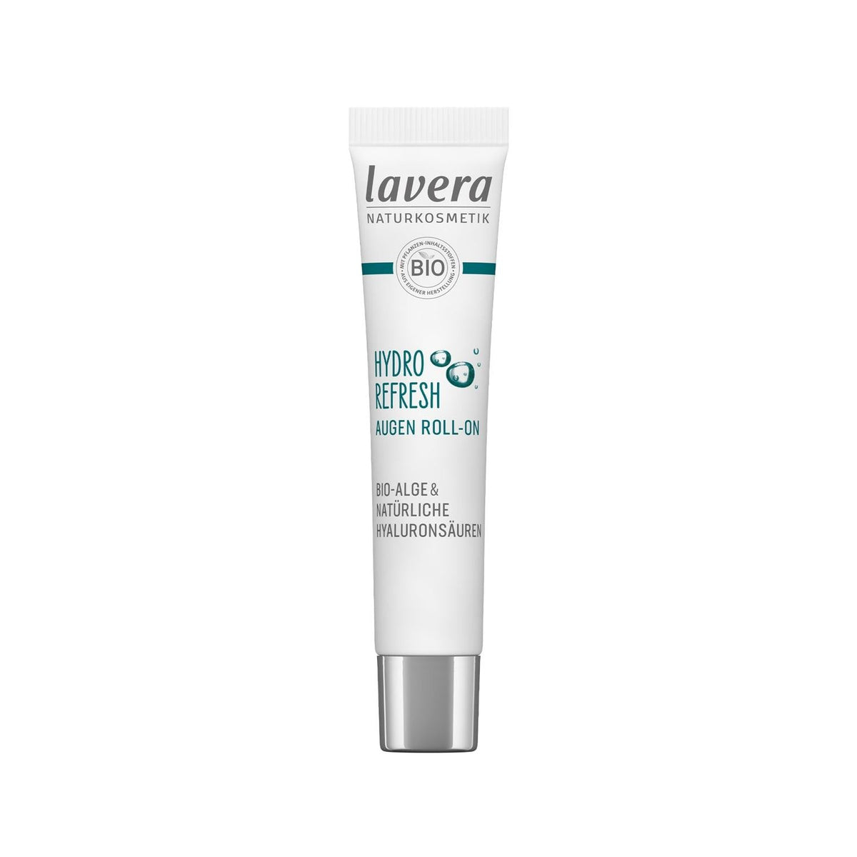 Lavera Hydro Refresh Eye Roll-On 15 ml - Natural Eye Care for Dark Circles & Puffiness