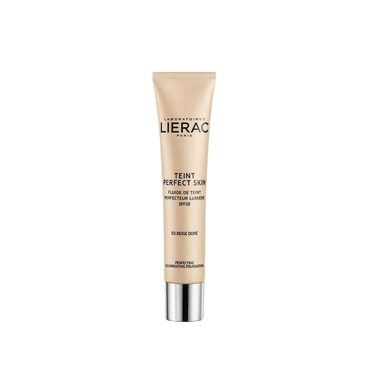 Lierac Teint Perfect Skin Foundation Makeup SPF 20 - Golden Beige, 1.01 fl oz
