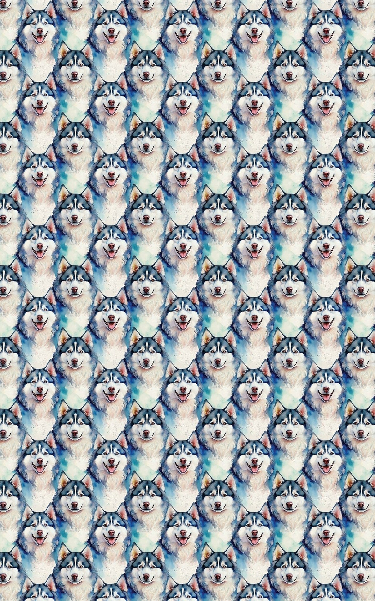 Alaskan Malamute Puff Wrapping Paper