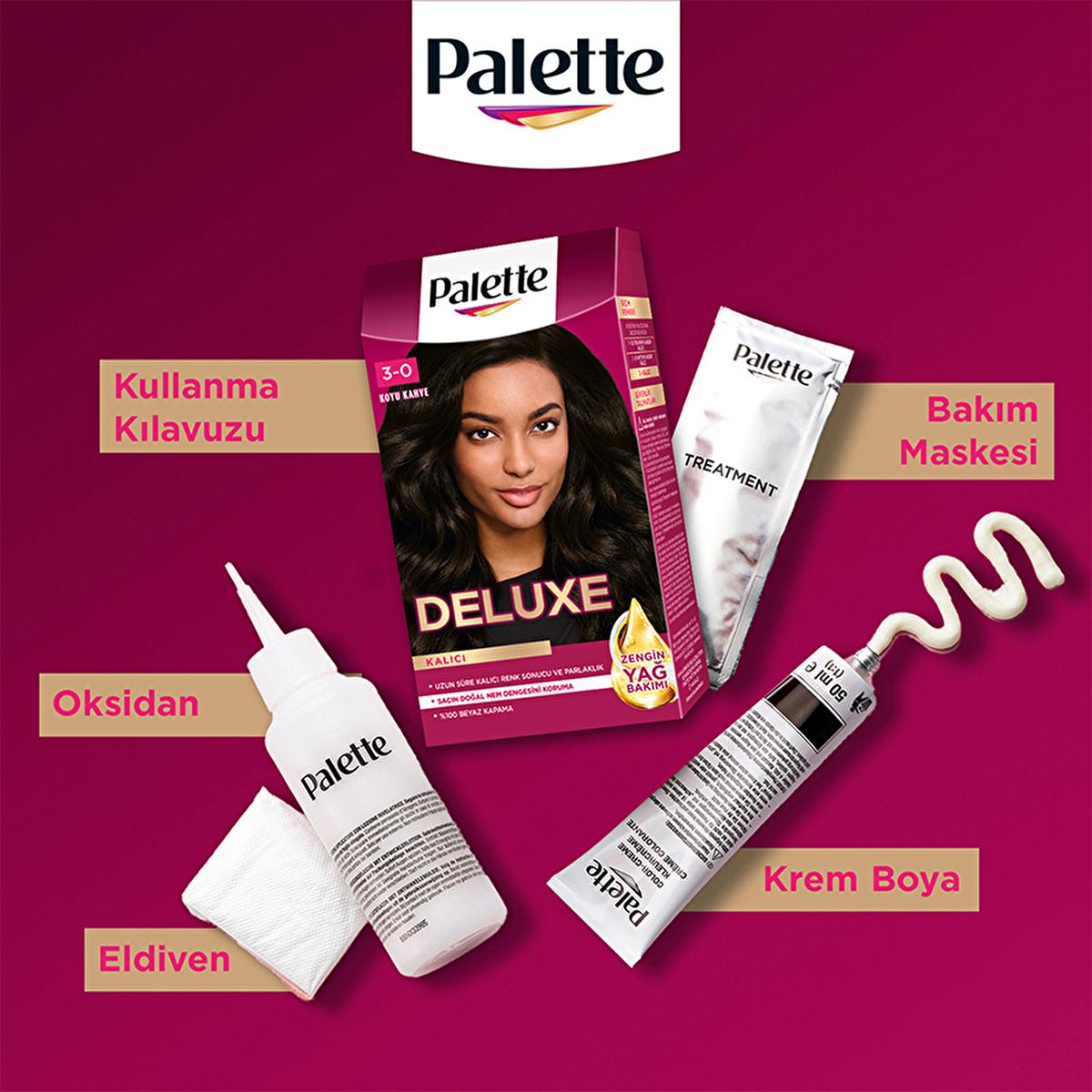 Palette Deluxe Hair Dye - Long-Lasting Rich Color & Nourishment for Vibrant Hair