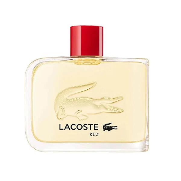 Lacoste Red EDT Men's Perfume 125ml - Aromatic Foug�re Fragrance with Green Apple & Woody Notes