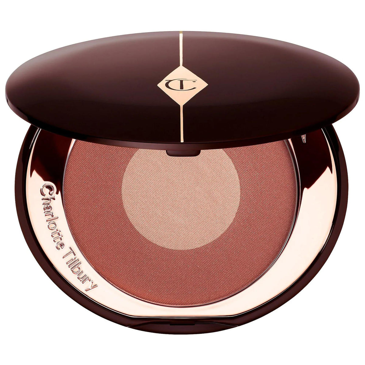 Charlotte Tilbury Cheek to Chic Blush - Pillow Talk Collection, Nude Pink Blush, Cruelty-Free Makeup