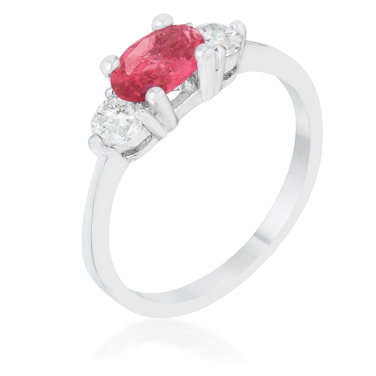 Avera Classic Zirconia Ring in Radiant Blue Size 5