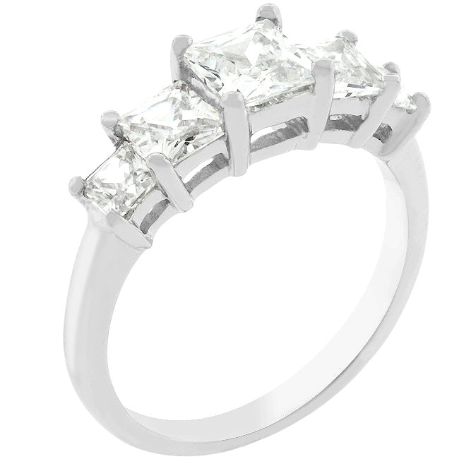 Avera 5-Stone Anniversary Ring in 14k Gold