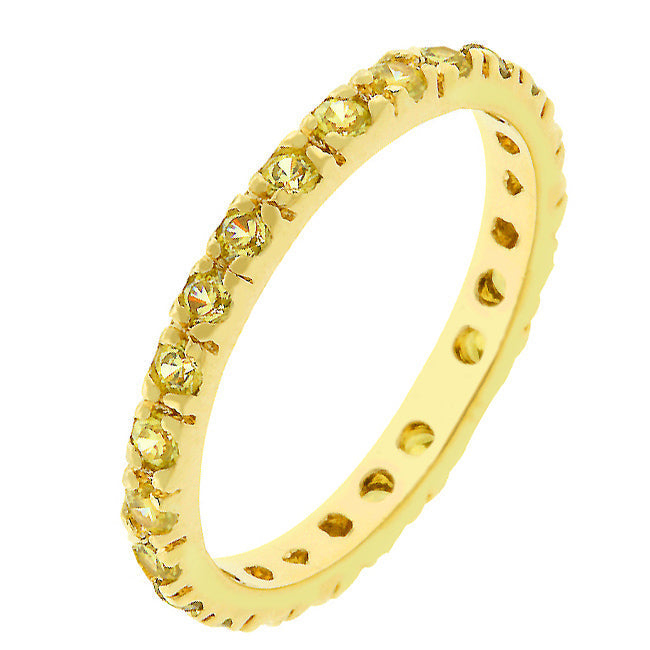 Avera Infinity Twist Bridal Set In Rose Gold Tone