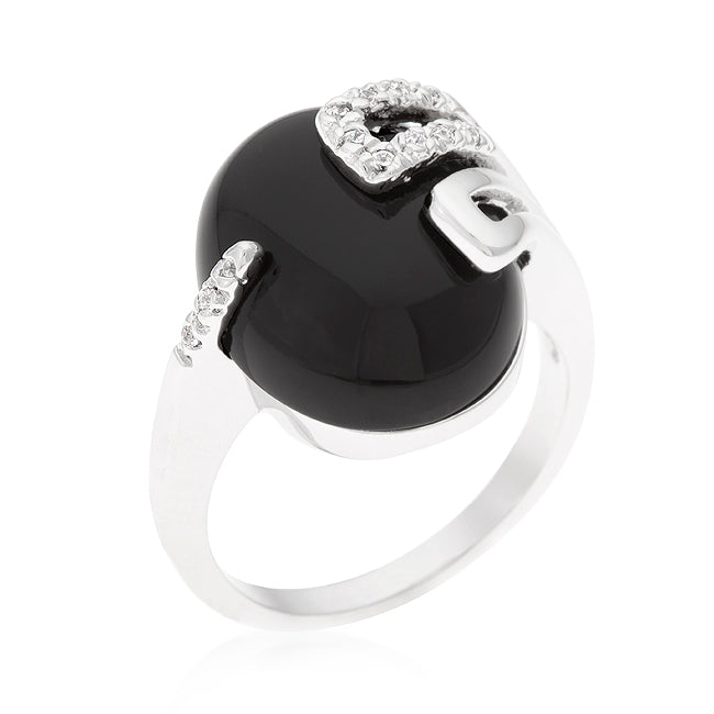 Avera Zig Zag Wedding Set With Silver Tone Finish