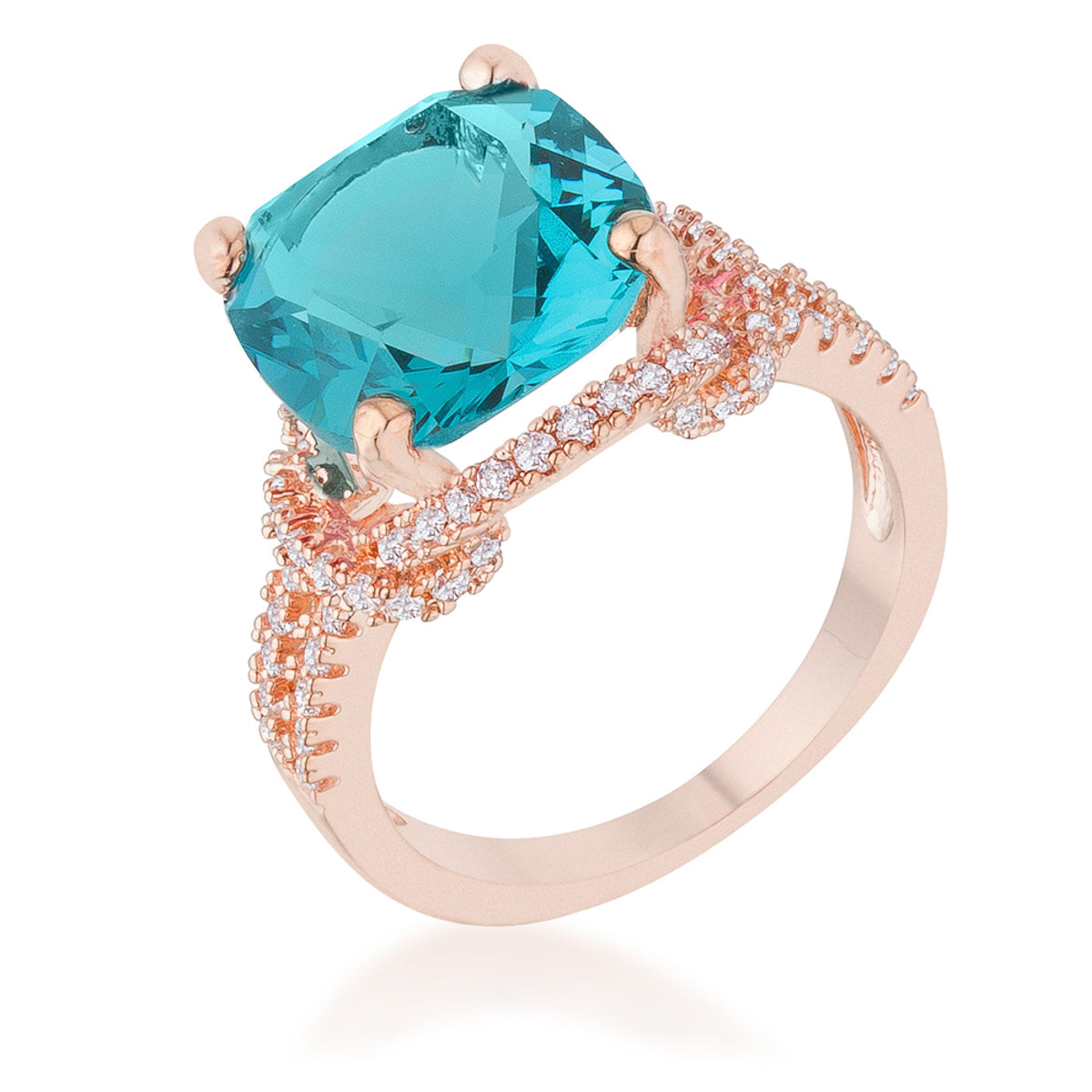 Avera Charlene 6.2ct Cubic Zirconia Classic Statement Ring