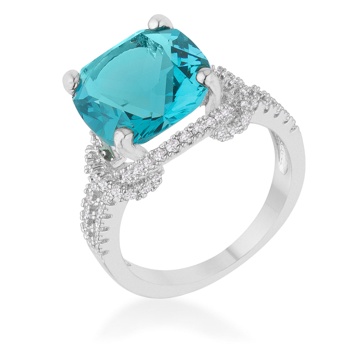Avera Charlene 6.2ct Cubic Zirconia Classic Statement Ring