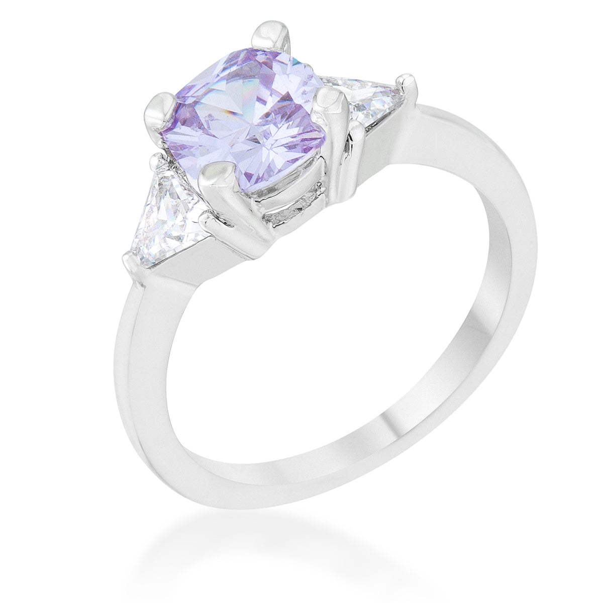 Avera Shonda 1.8ct Cushion Cut Cubic Zirconia Classic Statement Ring