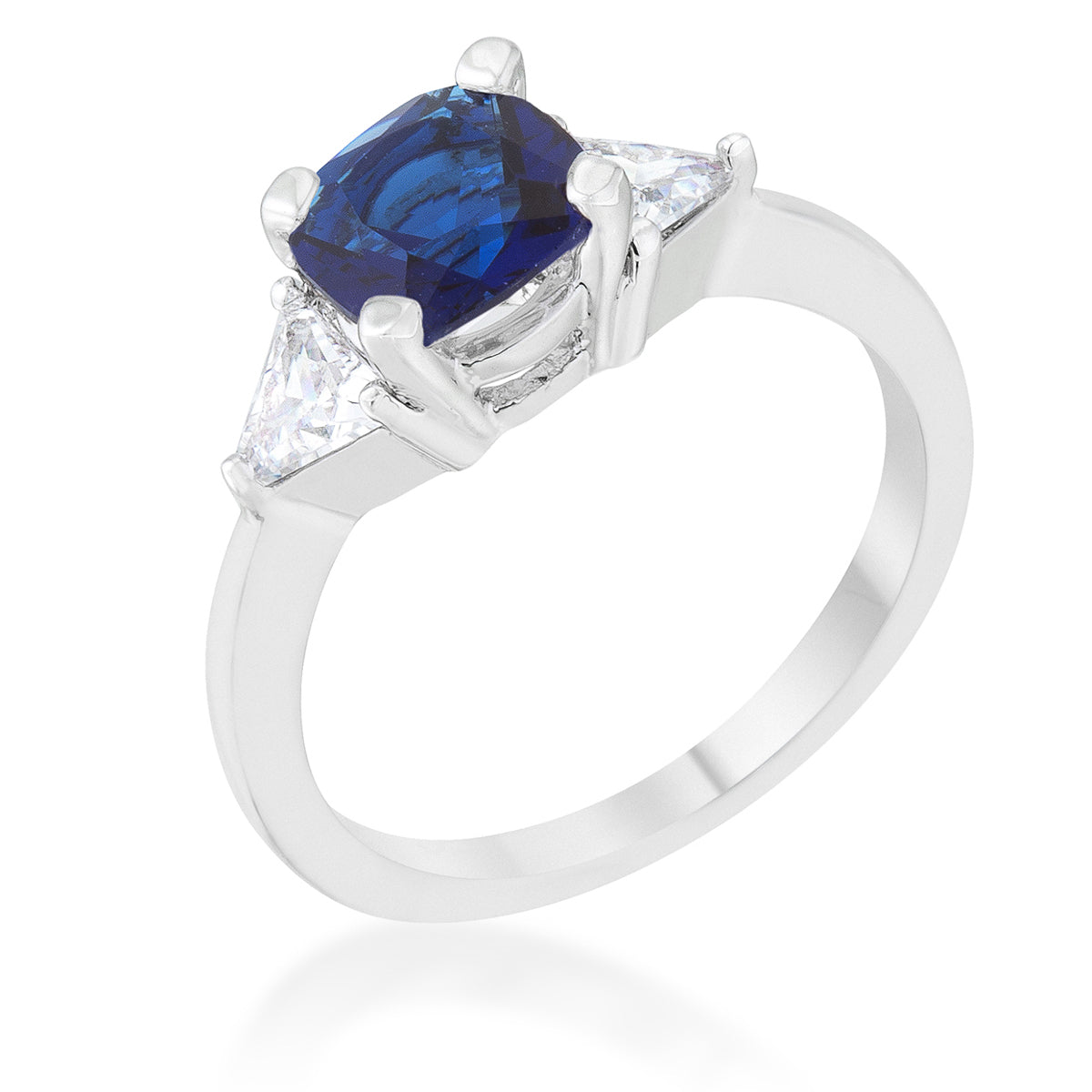 Avera Shonda 1.8ct Cushion Cut Cubic Zirconia Classic Statement Ring